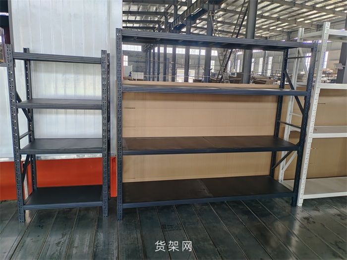 轻型仓储货架之网片式货架、角钢货架特点